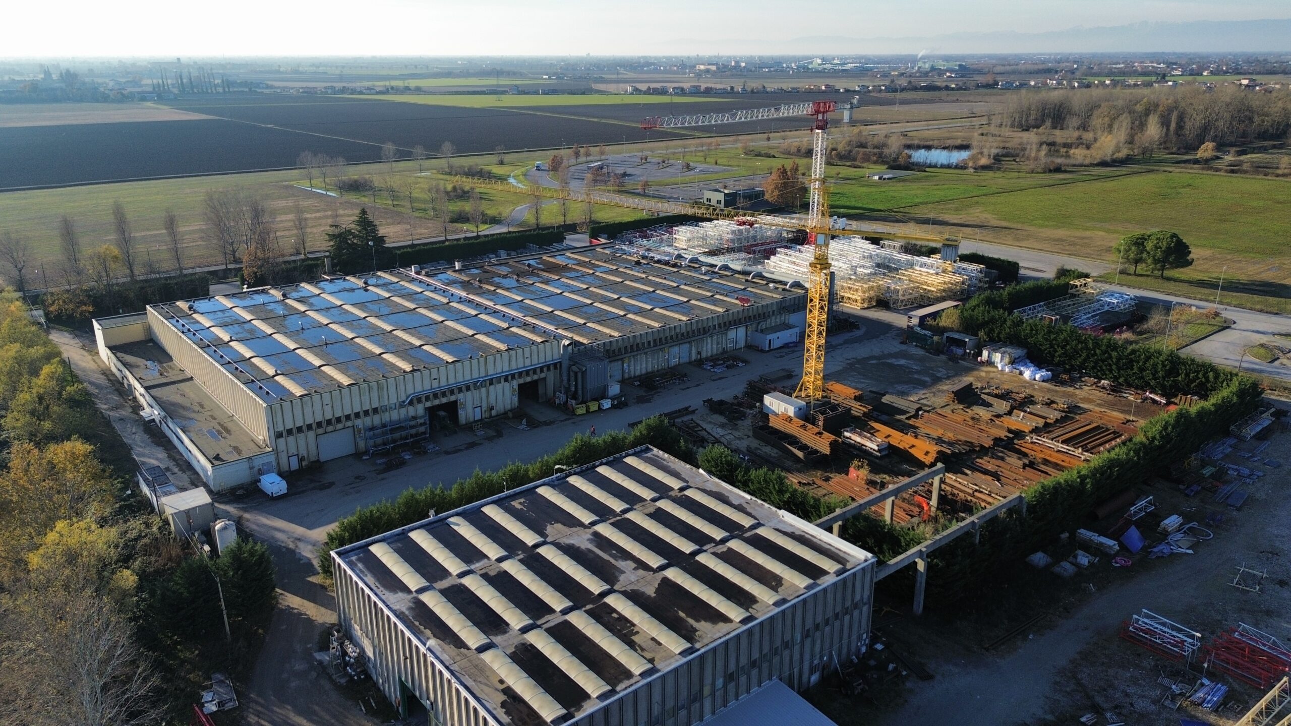sede centrale hq vista aerea laterale